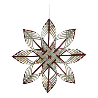 Madam Stoltz Hanging bamboo star