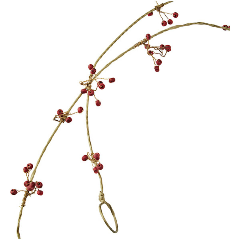 Madam Stoltz-collectie Iron garland w/ beads