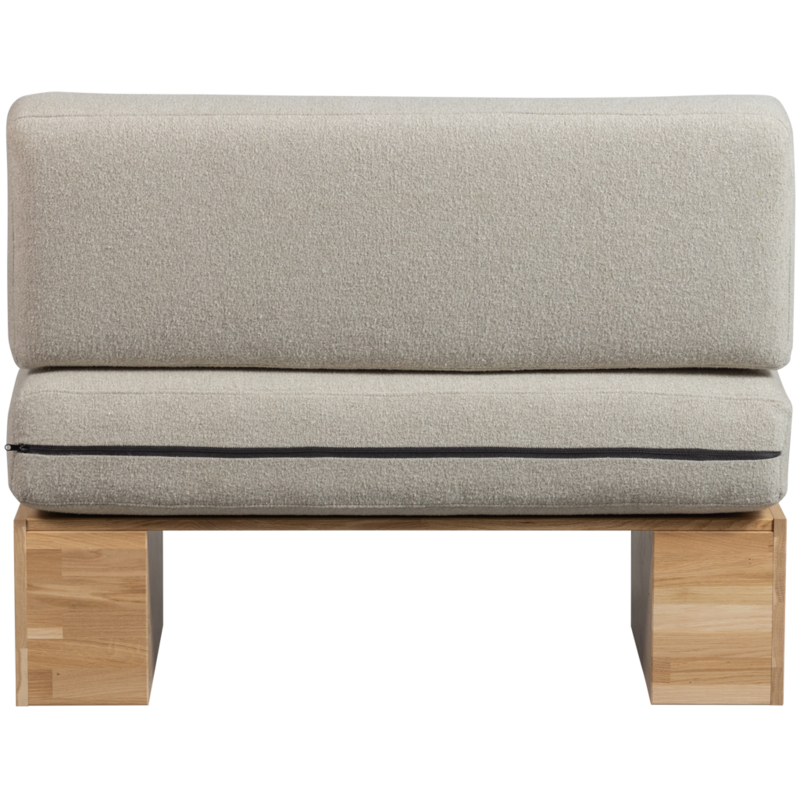 vtwonen-collectie Eat Up Wall Bench Including Cushions Beige Oak Natural[Fsc]