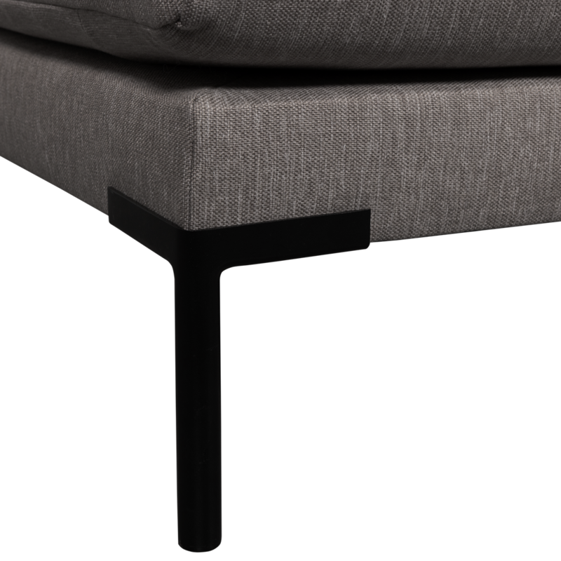 vtwonen-collectie Couple Dining Bench Corner Element Left Gray Melange