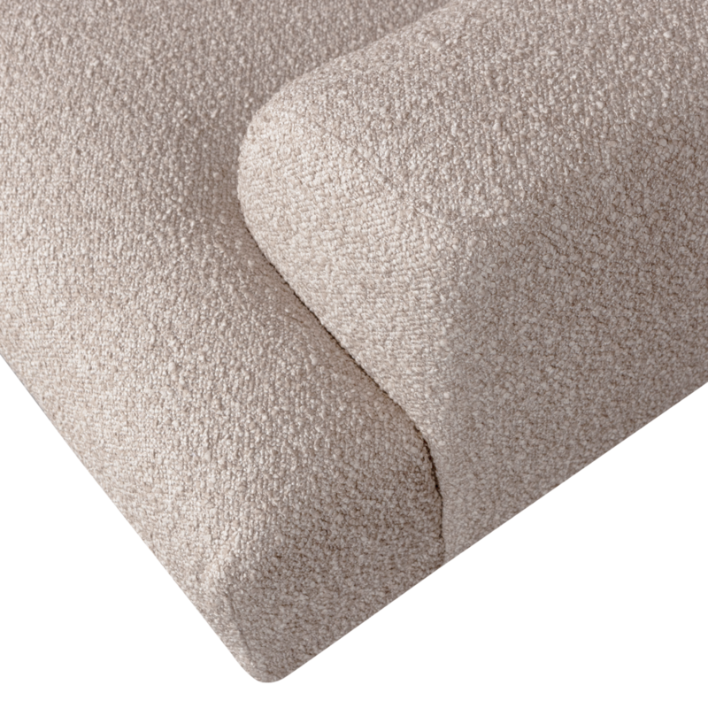 vtwonen-collectie Brush 3-Seater Sofa Grove Boucle Off White Melange