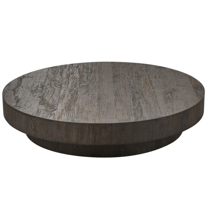 vtwonen-collectie Shield Too Salontafel Mdf Donkerbruin 20Xo100Cm
