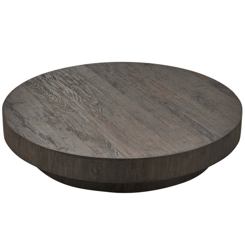vtwonen-collectie Shield Too Salontafel Mdf Donkerbruin 20Xo100Cm