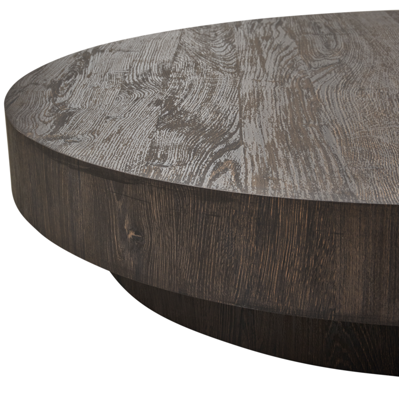 vtwonen-collectie Shield Too Salontafel Mdf Donkerbruin 20Xo100Cm