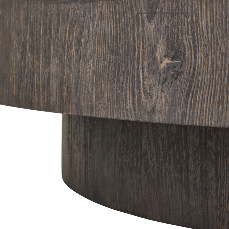 vtwonen-collectie Shield Too Salontafel Mdf Donkerbruin 20Xo100Cm