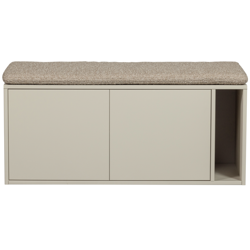 vtwonen-collectie Settle Down TV Furniture / Bench 108cm Dust with Seat Cushion