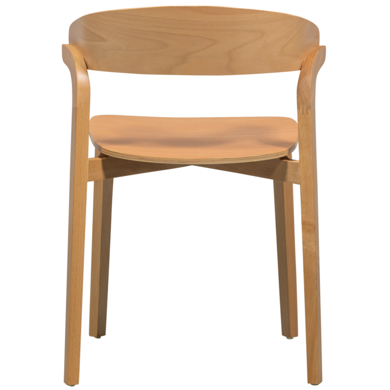 WOOOD-collectie Cras Eetkamerstoel Naturel