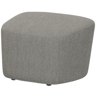 vtwonen Lofty Hocker Boucle Grijs