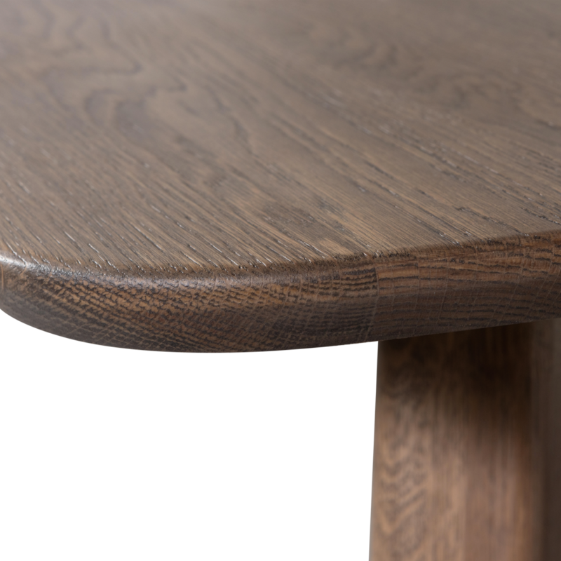 WOOOD-collectie Tablo Dining Table Danish Oval DL 220x100cm Cashmere Brown [FSC]
