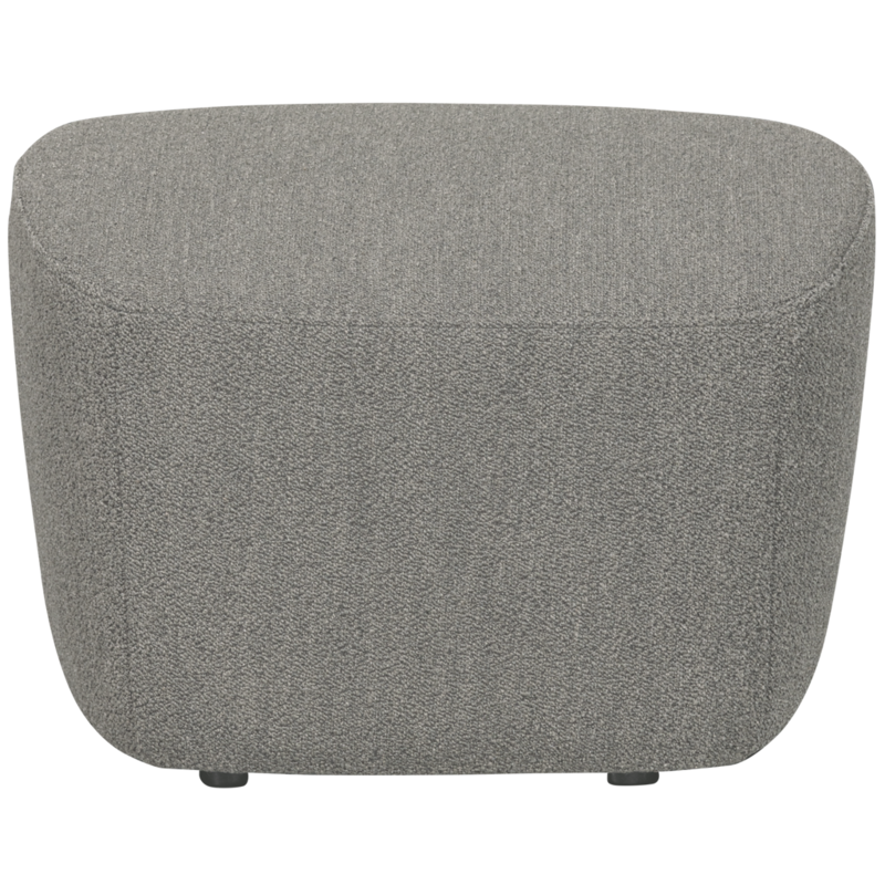 vtwonen-collectie Lofty Footstool Boucle Gray