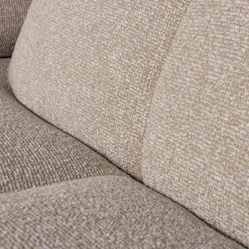 WOOOD-collectie Mojo Chaise Longue Rechts Boucle Beige Melange
