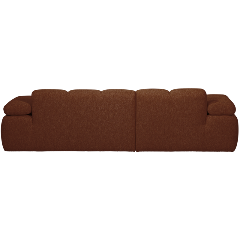 WOOOD-collectie Mojo Chaise Longue Links Boucle Roest Bruin Melange