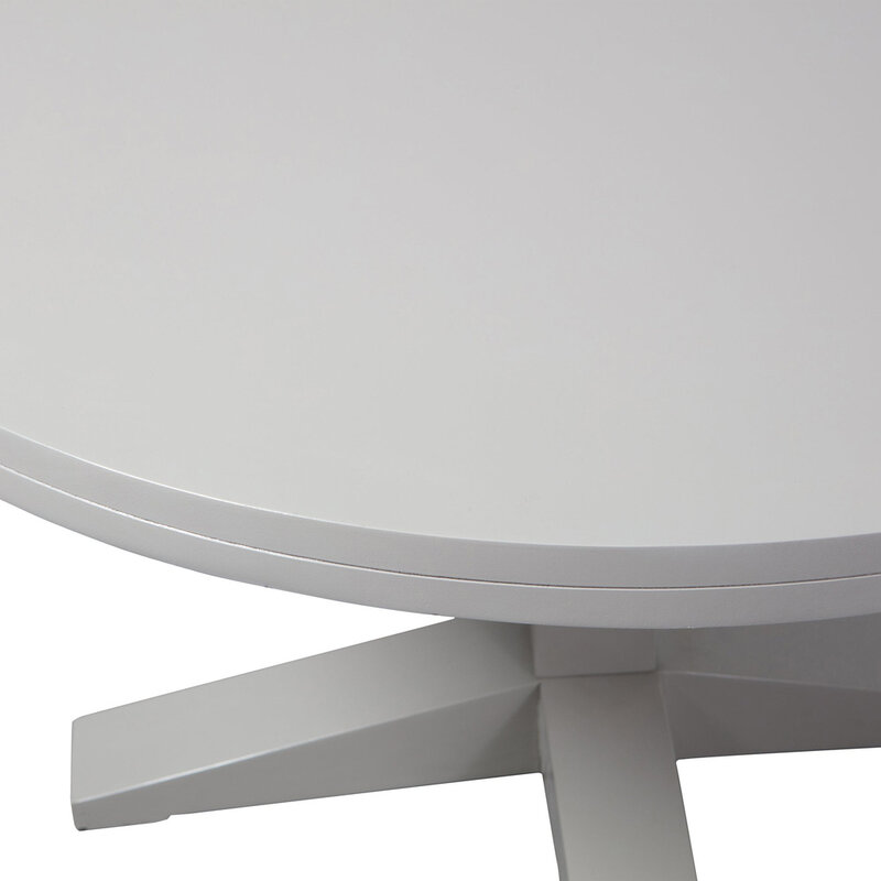 vtwonen-collectie Deck Round Dining table dia 120 cm Mango Wood Clay