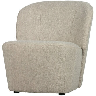 vtwonen Lofty Fauteuil boucle Naturel