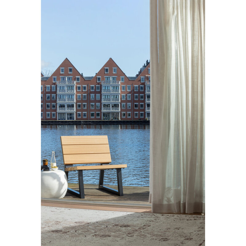 vtwonen-collectie Pebble Side table Concrete look White 35X dia 50