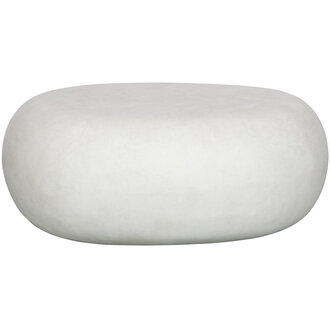 vtwonen Pebble Side Table Concrete Look White 31X65X49