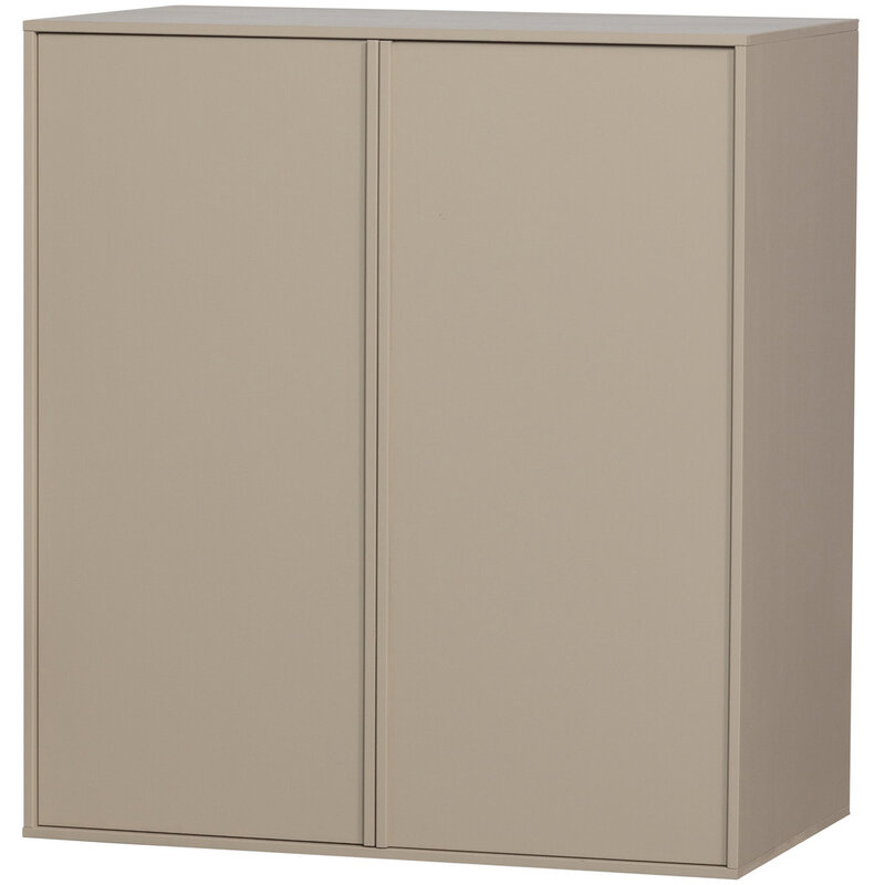 vtwonen-collectie Daily Closet Double 110X100 cm Pine Dakar Gray [Fsc]