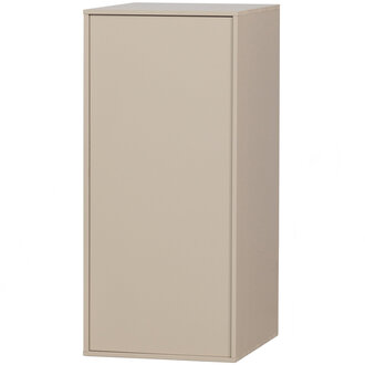 vtwonen Daily Closet Single 110X50 cm Pine Dakar Gray [Fsc]