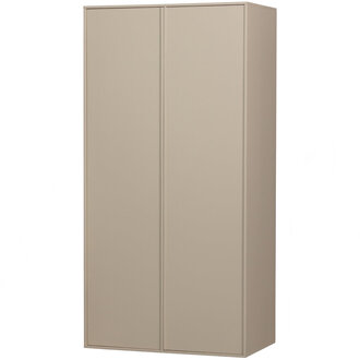 vtwonen Daily Closet Double 200X100 cm Pine Dakar Gray [Fsc]