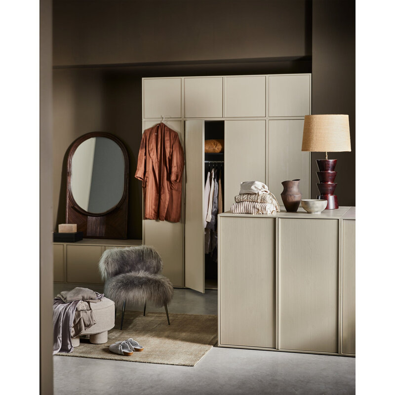 vtwonen-collectie Daily Closet Double 200X100 cm Pine Dakar Gray [Fsc]