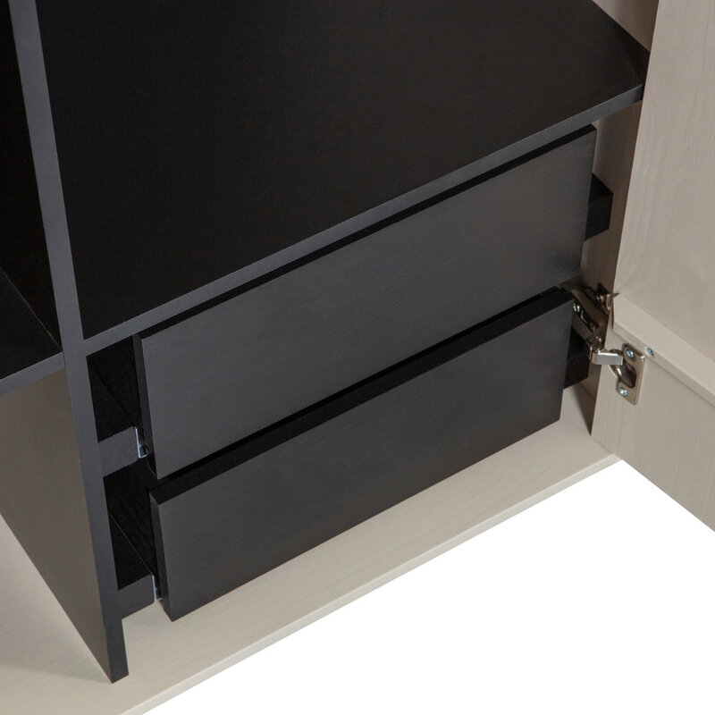 vtwonen-collectie Daily Closet Double 200X100 cm Pine Dakar Gray [Fsc]