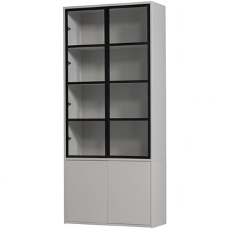 vtwonen Basic 4-Dress Display Cabinet Pine Mist [Fsc]