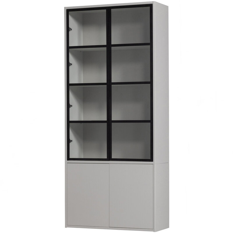 vtwonen-collectie Basic 4-Dress Display Cabinet Pine Mist [Fsc]