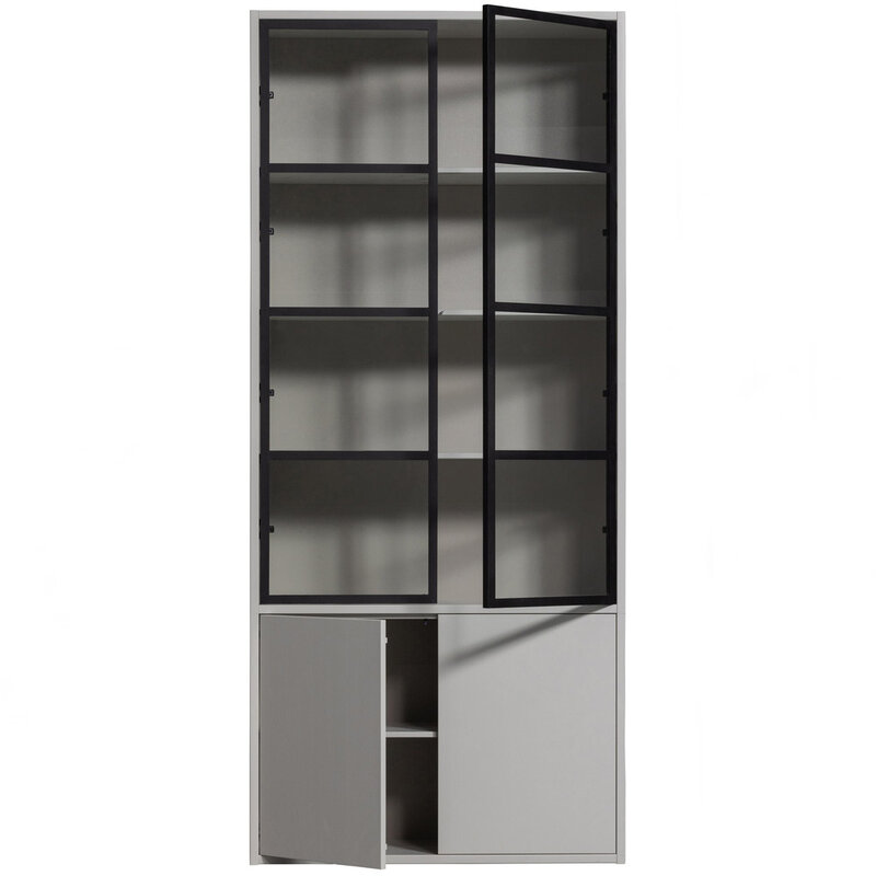 vtwonen-collectie Basic 4-Dress Display Cabinet Pine Mist [Fsc]