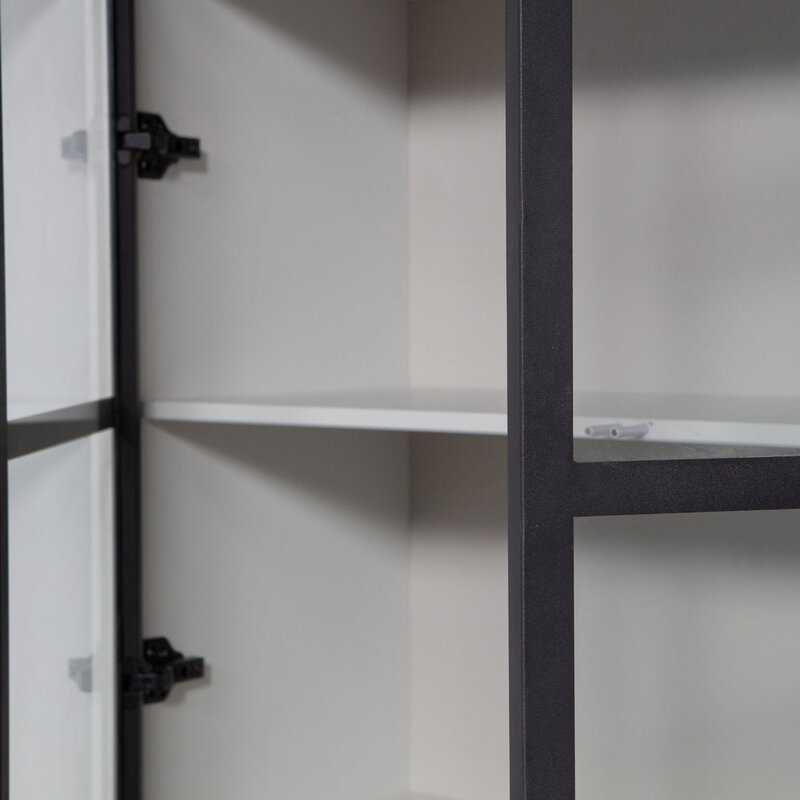 vtwonen-collectie Basic 4-Dress Display Cabinet Pine Mist [Fsc]