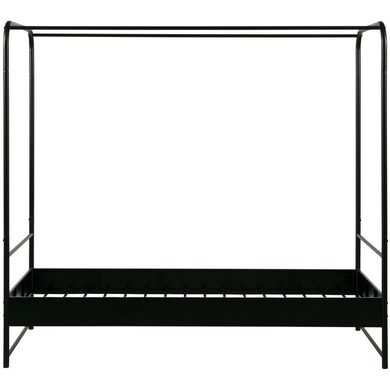 vtwonen-collectie Bunk Canopy Bed Metal Black 90X200 cm