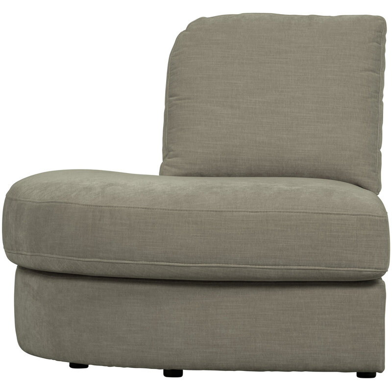vtwonen-collectie Family 1-Zits Element Ronde Hoek Links Warm Grijs