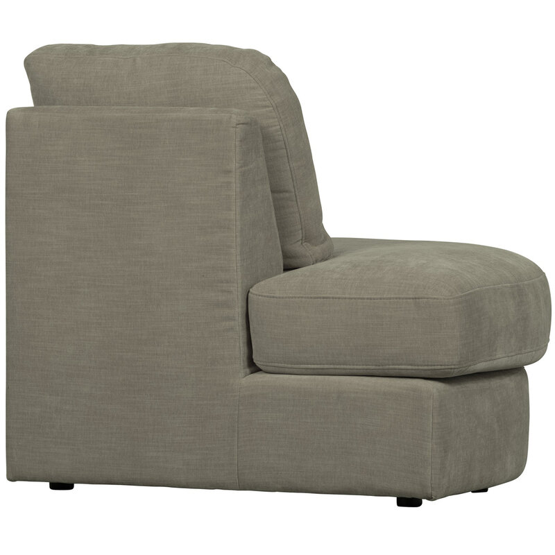 vtwonen-collectie Family 1-Zits Element Ronde Hoek Links Warm Grijs