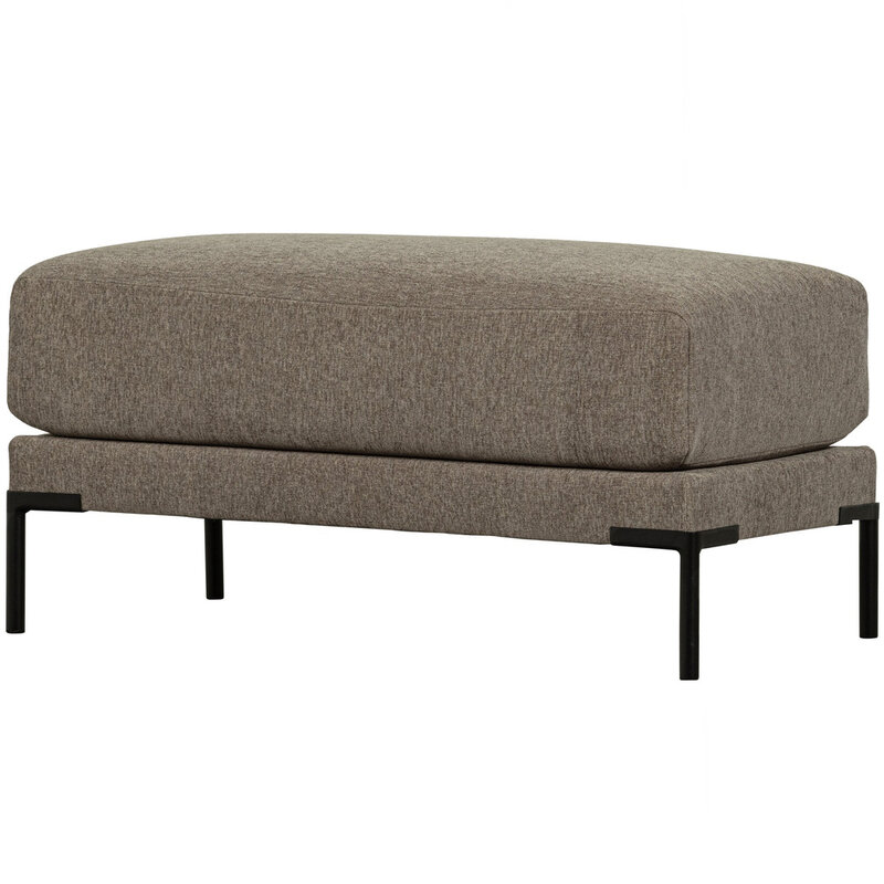 vtwonen-collectie Couple Poef 50 cm Taupe