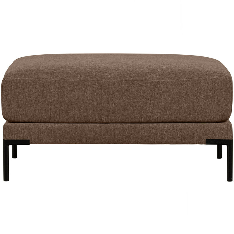 vtwonen-collectie Couple Poef 100 cm Chocolade Bruin