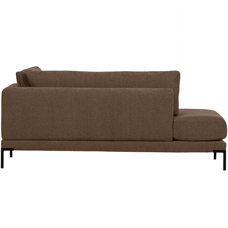 vtwonen-collectie Couple Lounge Element Links Chocolade Bruin