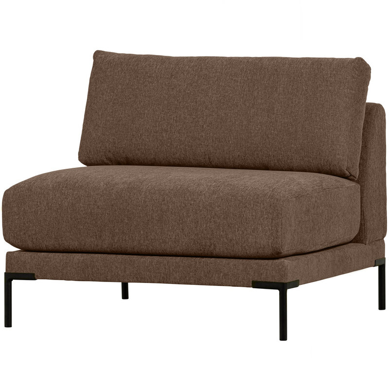 vtwonen-collectie Couple Loveseat Element Chocolade Bruin