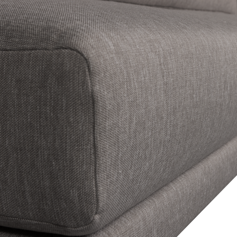 vtwonen-collectie Couple Eetbank Element 200 cm Grijs Melange