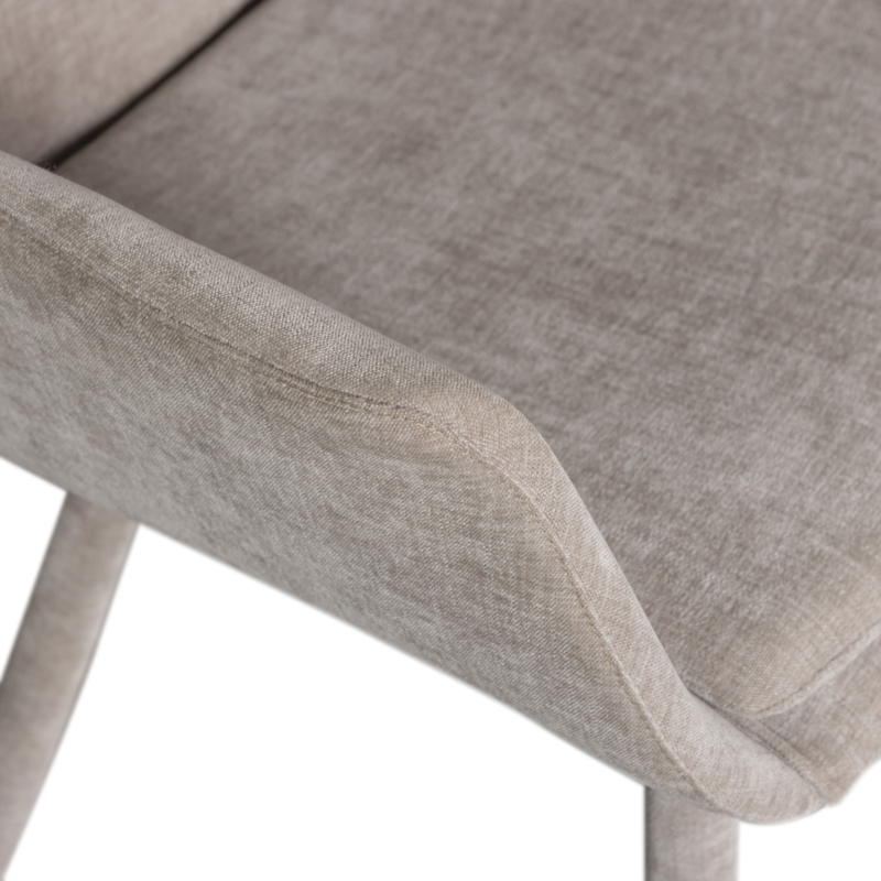 vtwonen-collectie Curve Dining Room Chair Sand