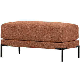 vtwonen Couple Poef 50 cm Rust Melange