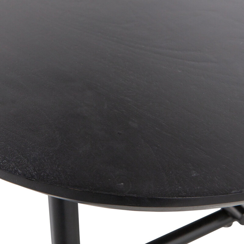 vtwonen-collectie Elegance Coffee Table Mango Wood/Metal Black