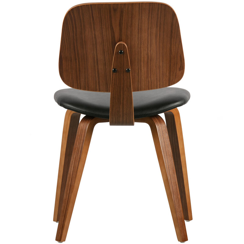 vtwonen-collectie Classic Dining Room Chair Black/Walnut