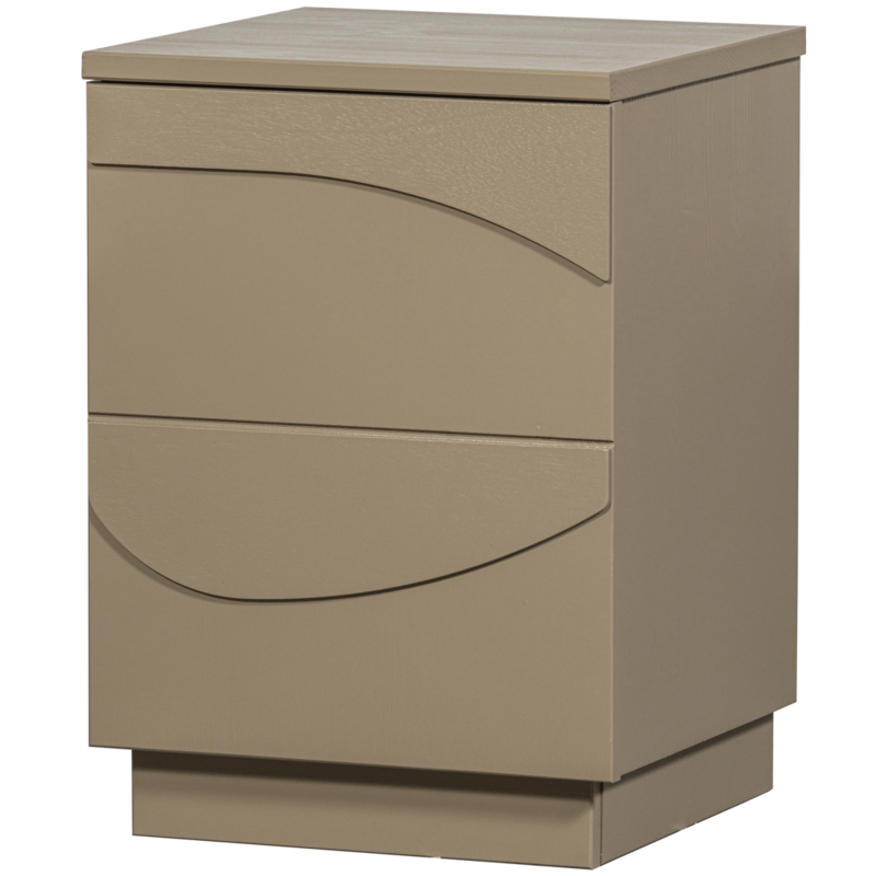 WOOOD-collectie Teo Bedside Table Pine Mud [Fsc]