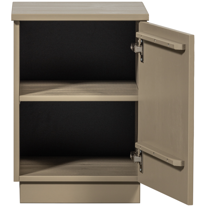 WOOOD-collectie Teo Bedside Table Pine Mud [Fsc]