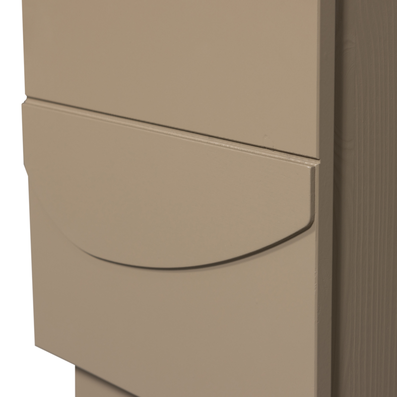 WOOOD-collectie Teo Bedside Table Pine Mud [Fsc]