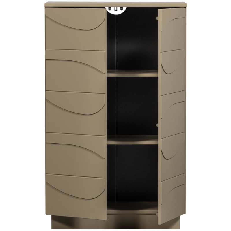 WOOOD-collectie Teo Cabinet Pine Mud [Fsc]