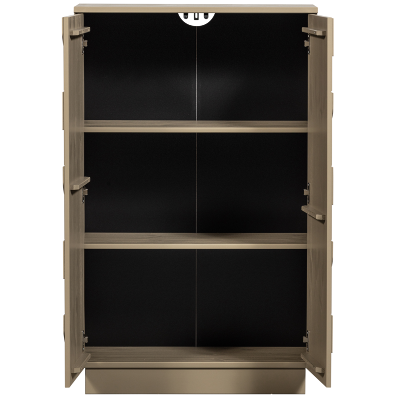 WOOOD-collectie Teo Cabinet Pine Mud [Fsc]