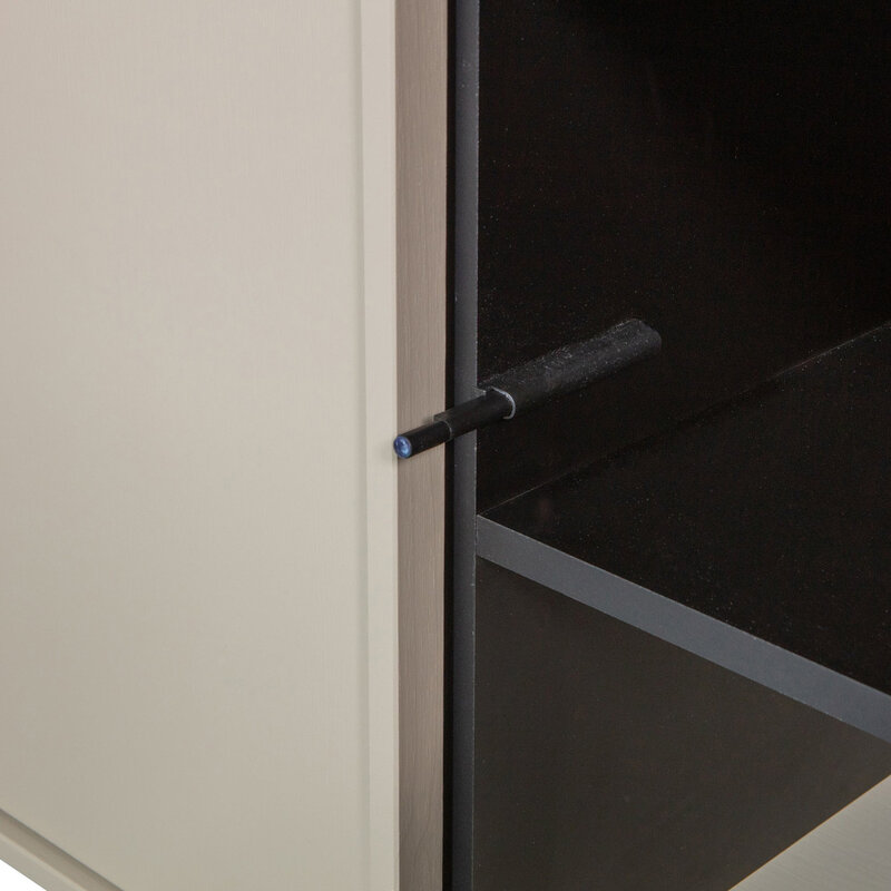 vtwonen-collectie Daily Closet Double 50x100 cm Pine Dakar Gray [FSC]