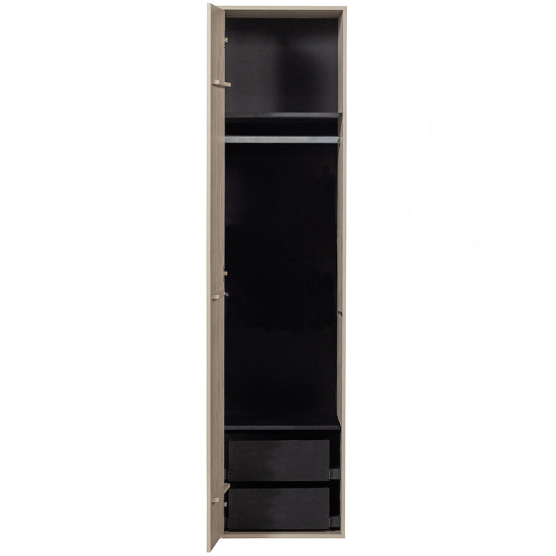 vtwonen-collectie Daily Closet Single 200x50 cm Pine Dakar Gray [FSC]