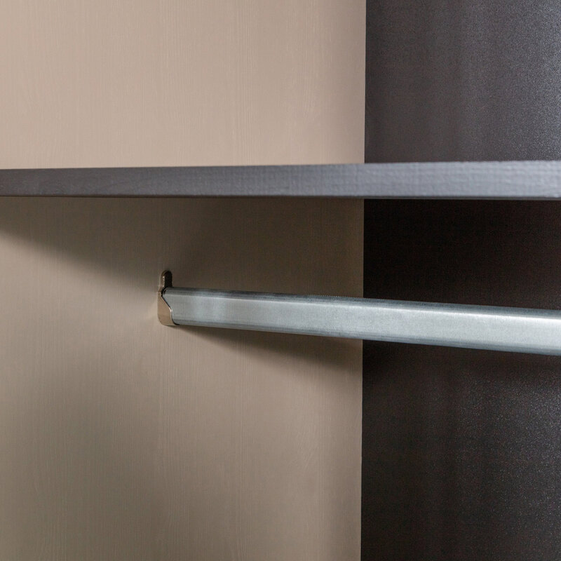 vtwonen-collectie Daily Closet Single 200x50 cm Pine Dakar Gray [FSC]