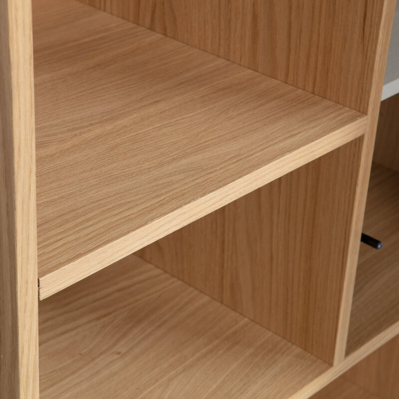 vtwonen-collectie Modular Wall Cabinet 77 cm Oak Natural Matte [FSC]